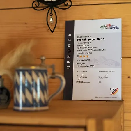 Pfenniggeiger-huette Holiday home Philippsreut